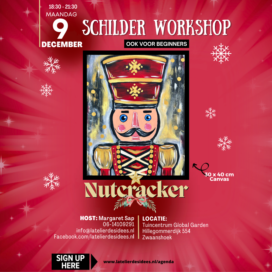 Schilderworkshop Kerst